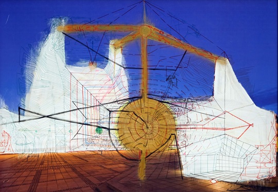 kunst und sinneserfahrung alwina heinz bildende kunst modern art painting 02